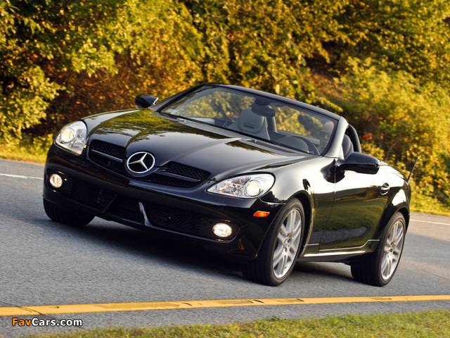 Mercedes-Benz SLK 300 US-spec (R171) 2009–11 pictures (640 x 480)