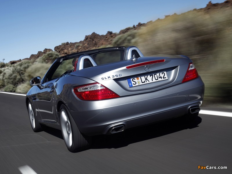 Mercedes-Benz SLK 350 (R172) 2011 images (800 x 600)