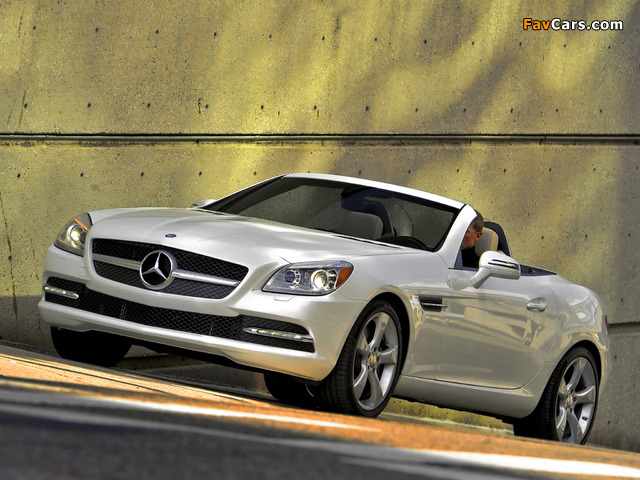 Mercedes-Benz SLK 350 US-spec (R172) 2011 photos (640 x 480)