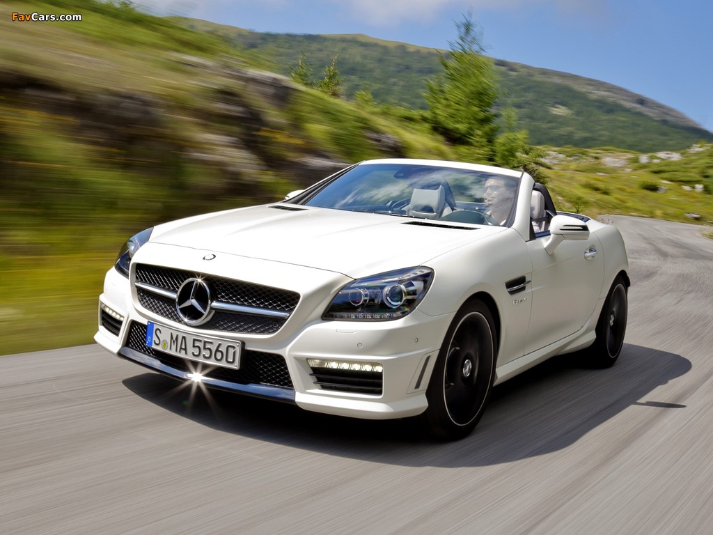 Mercedes-Benz SLK 55 AMG (R172) 2011 photos (1024 x 768)