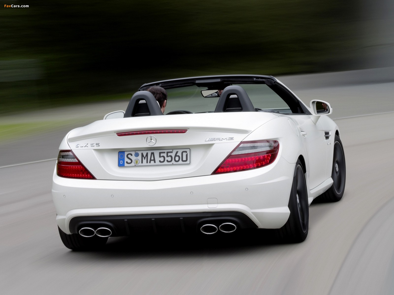 Mercedes-Benz SLK 55 AMG (R172) 2011 photos (1600 x 1200)