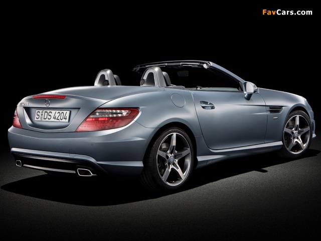 Mercedes-Benz SLK 350 AMG Sports Package (R172) 2011 photos (640 x 480)