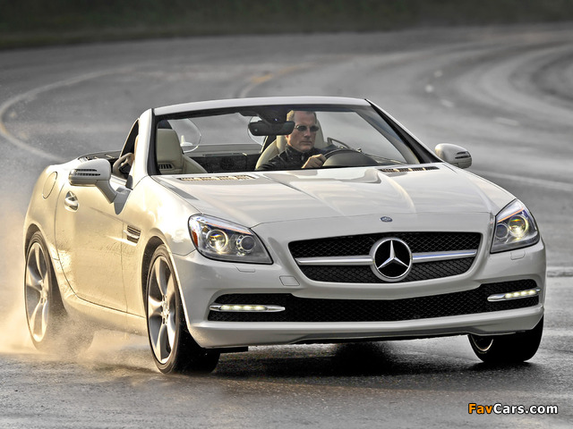Mercedes-Benz SLK 350 US-spec (R172) 2011 pictures (640 x 480)