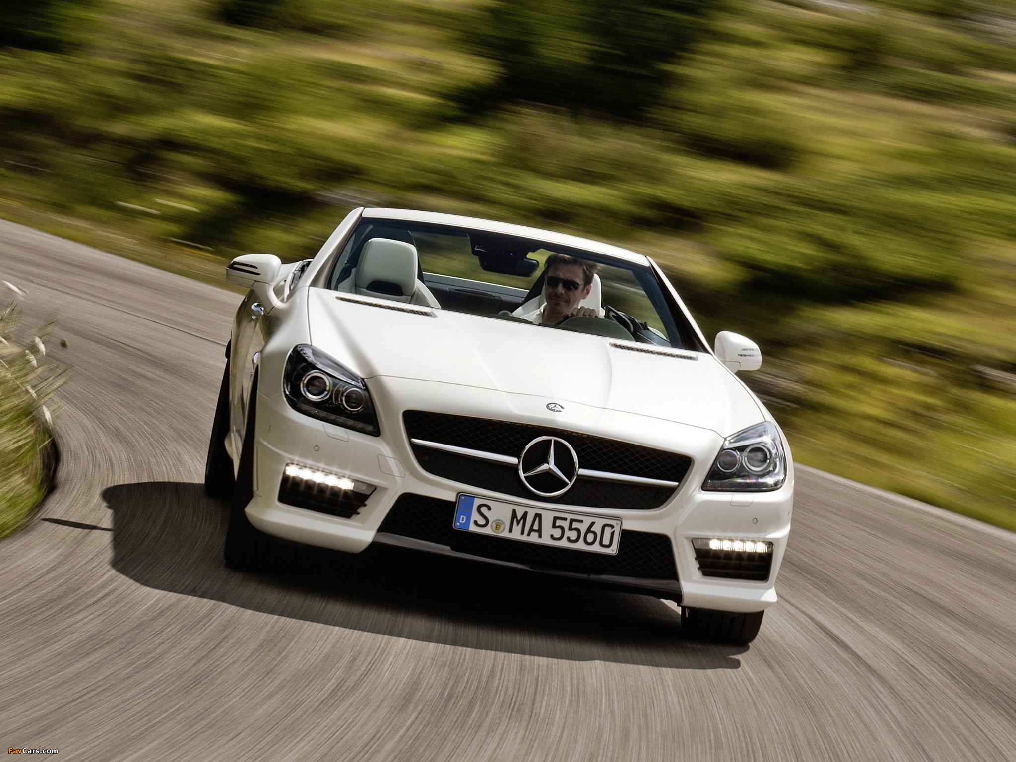 Mercedes-Benz SLK 55 AMG (R172) 2011 pictures (2048 x 1536)