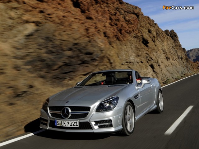 Mercedes-Benz SLK 250 AMG Sports Package (R172) 2011 pictures (640 x 480)