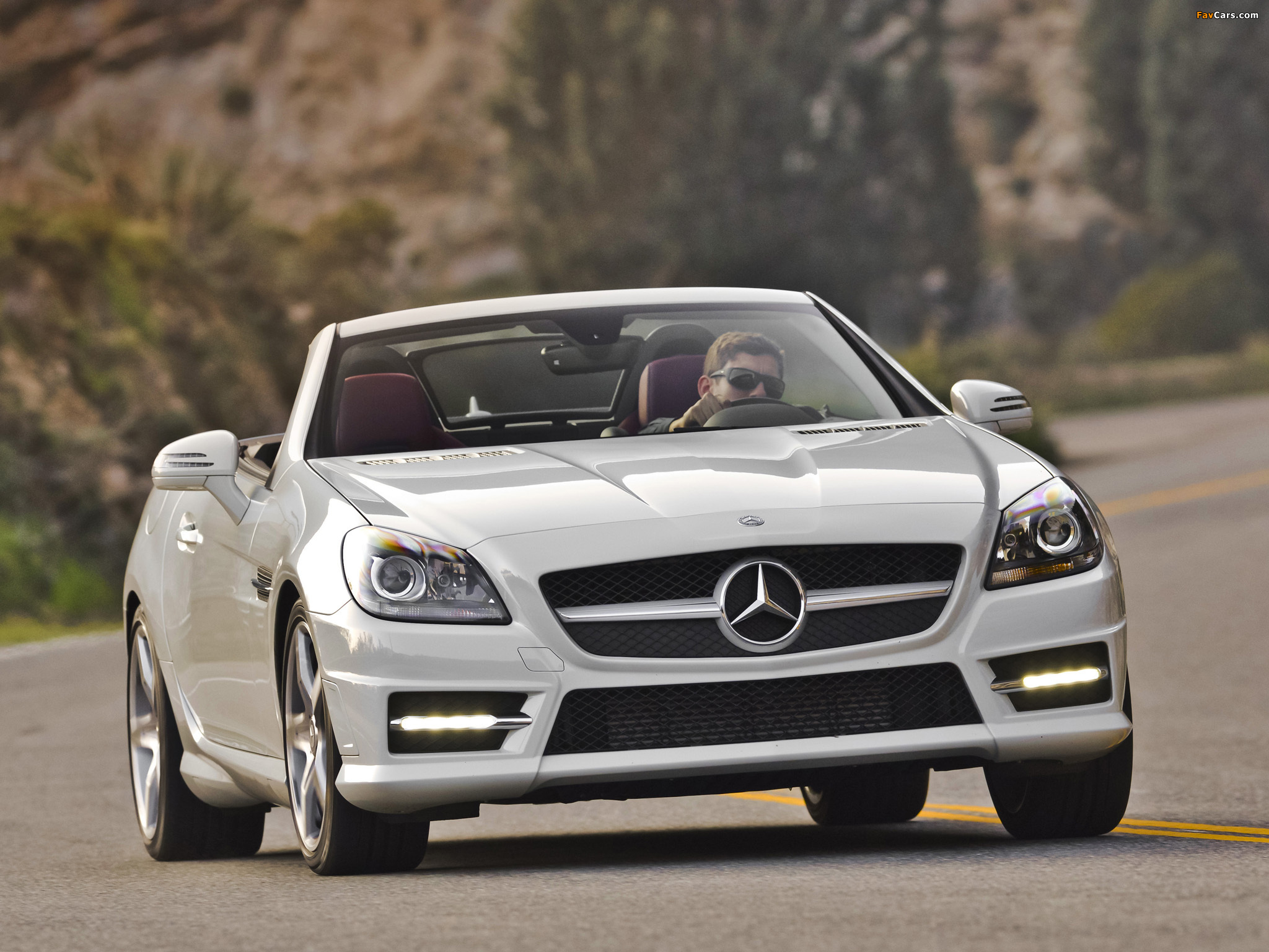 Mercedes-Benz SLK 250 AMG Sports Package US-spec (R172) 2011 pictures (2048 x 1536)