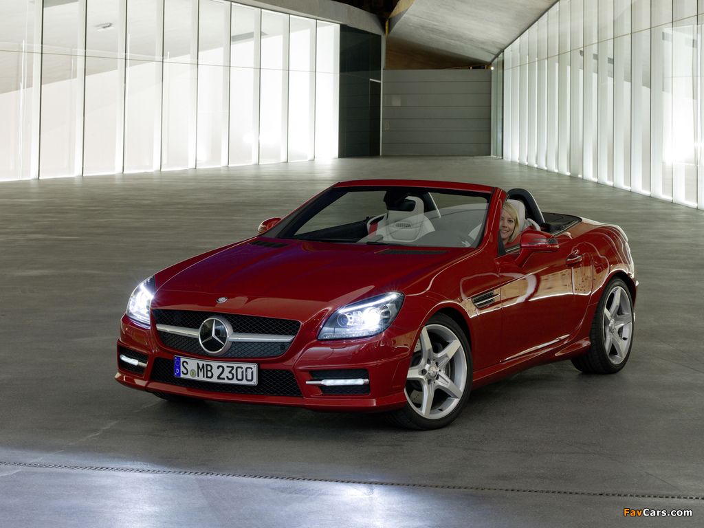 Mercedes-Benz SLK 350 AMG Sports Package (R172) 2011 wallpapers (1024 x 768)