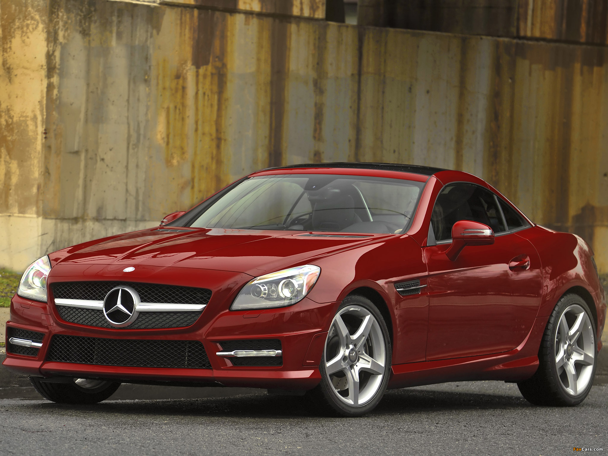 Mercedes-Benz SLK 350 AMG Sports Package US-spec (R172) 2011 wallpapers (2048 x 1536)