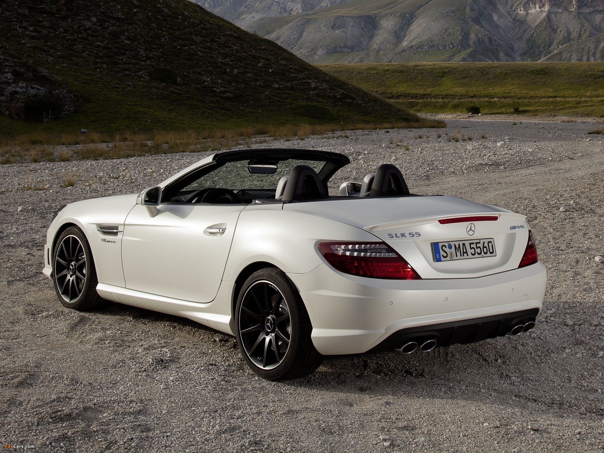 Mercedes-Benz SLK 55 AMG (R172) 2011 wallpapers (2048 x 1536)