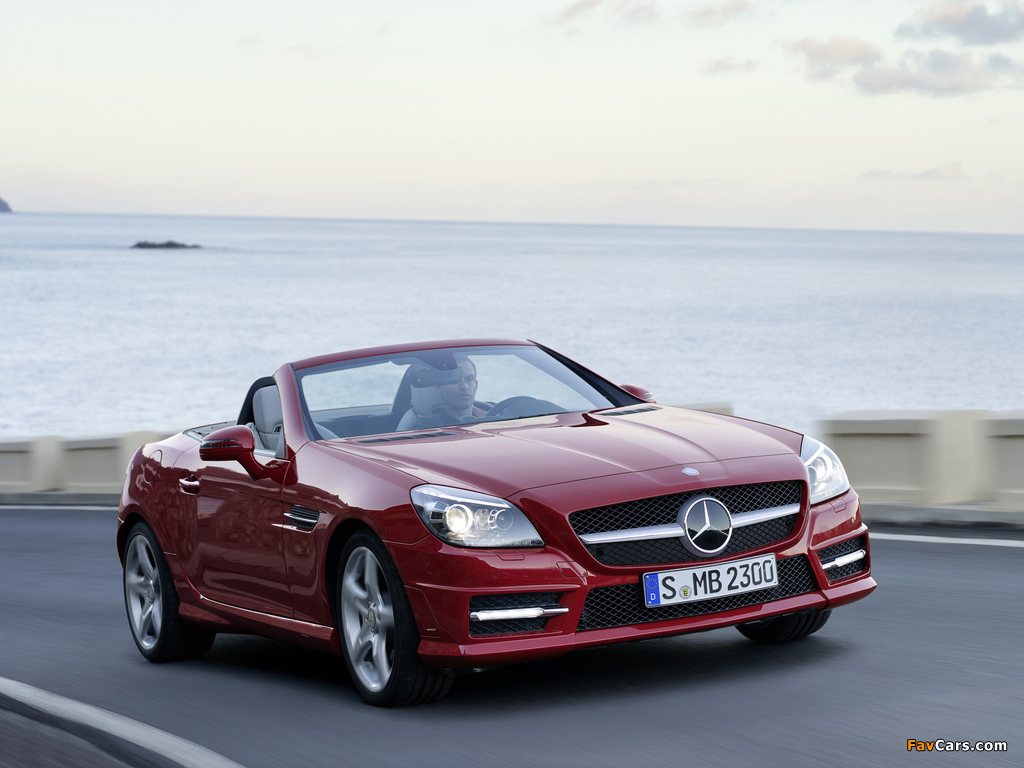 Mercedes-Benz SLK 350 AMG Sports Package (R172) 2011 wallpapers (1024 x 768)