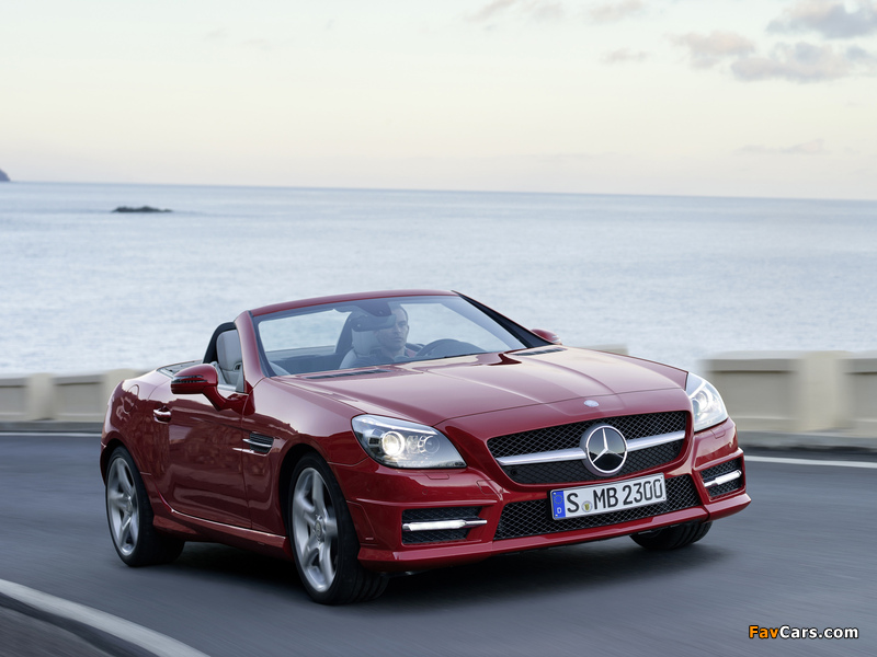 Mercedes-Benz SLK 350 AMG Sports Package (R172) 2011 wallpapers (800 x 600)