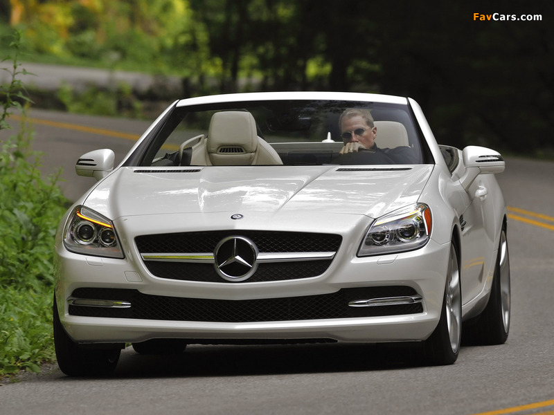 Mercedes-Benz SLK 350 US-spec (R172) 2011 wallpapers (800 x 600)