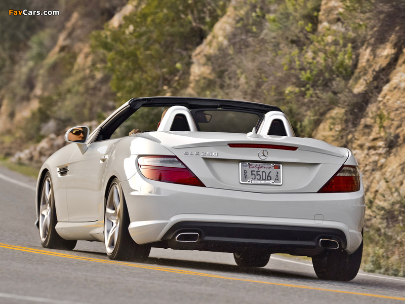 Mercedes-Benz SLK 250 AMG Sports Package US-spec (R172) 2011 wallpapers (800 x 600)
