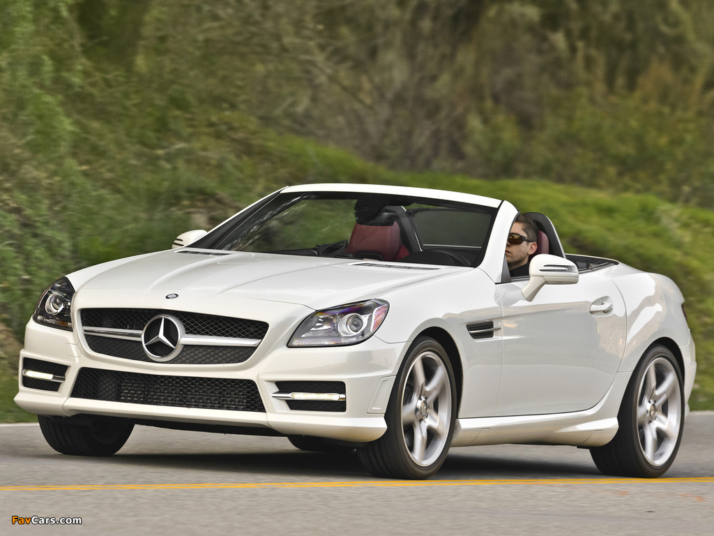 Mercedes-Benz SLK 250 AMG Sports Package US-spec (R172) 2011 wallpapers (1024 x 768)