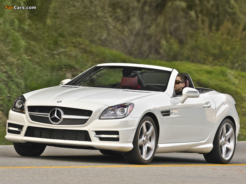 Mercedes-Benz SLK 250 AMG Sports Package US-spec (R172) 2011 wallpapers (800 x 600)