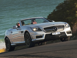 Mercedes-Benz SLK 55 AMG AU-spec (R172) 2012 images