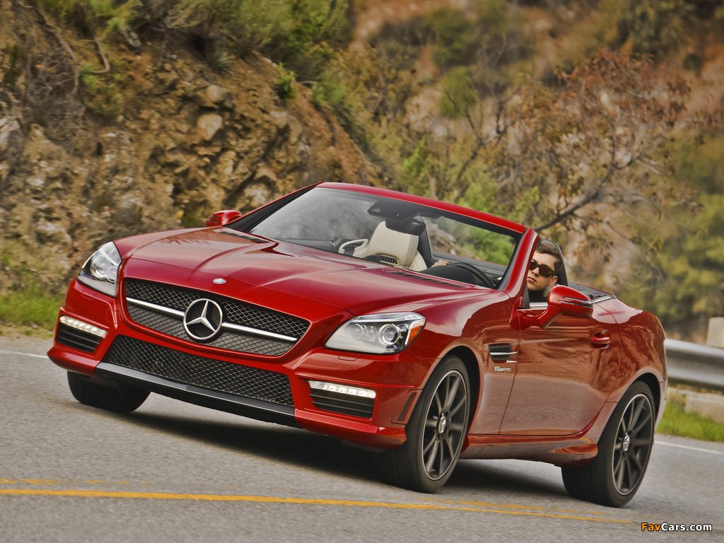 Mercedes-Benz SLK 55 AMG US-spec (R172) 2012 images (1024 x 768)