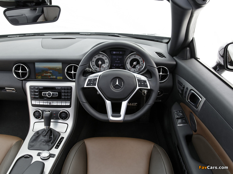 Mercedes-Benz SLK 250 CDI AMG Sports Package UK-spec (R172) 2012 images (800 x 600)