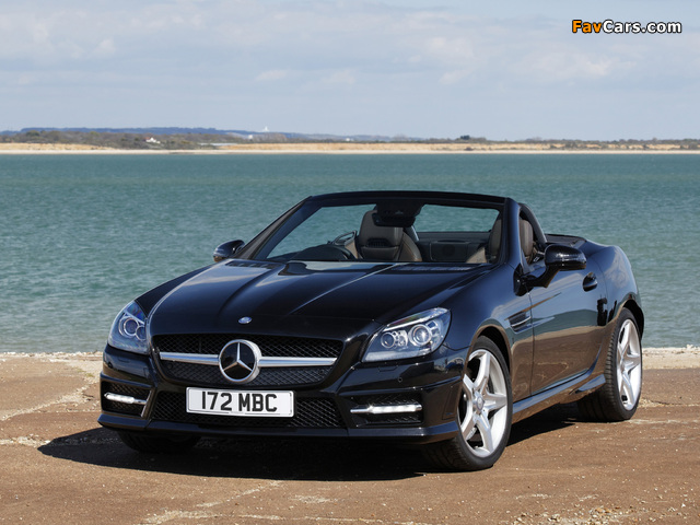 Mercedes-Benz SLK 250 CDI AMG Sports Package UK-spec (R172) 2012 images (640 x 480)