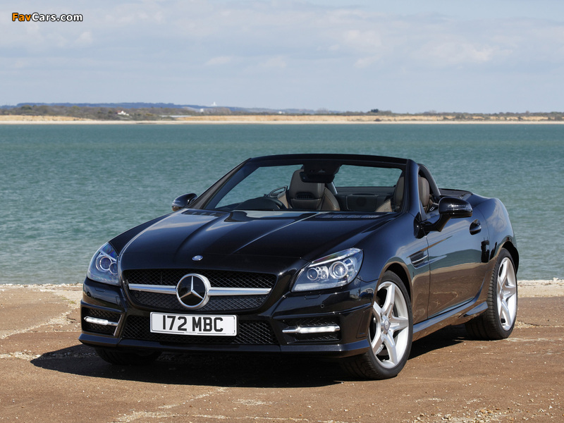 Mercedes-Benz SLK 250 CDI AMG Sports Package UK-spec (R172) 2012 images (800 x 600)