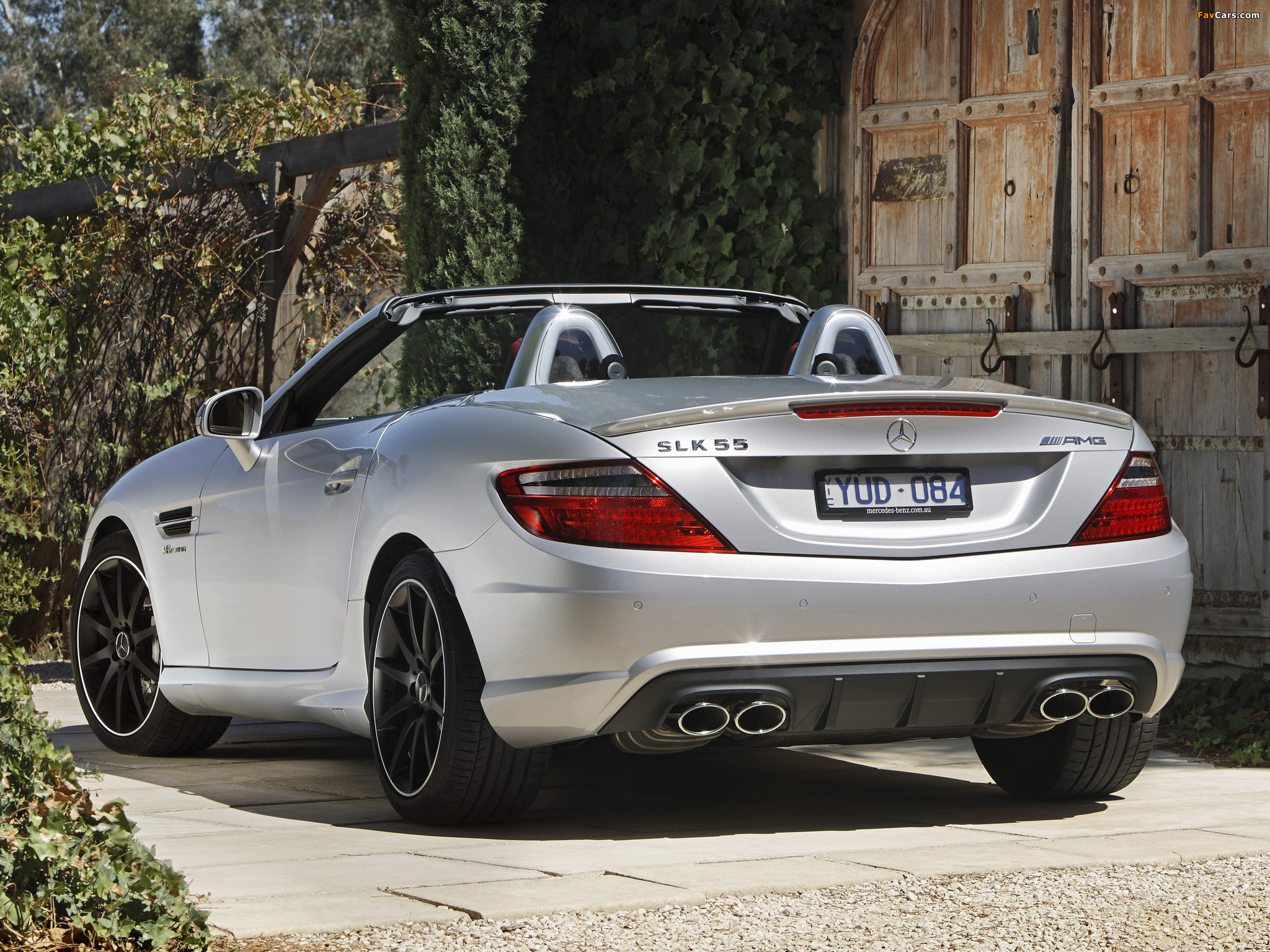 Mercedes-Benz SLK 55 AMG AU-spec (R172) 2012 images (2048 x 1536)