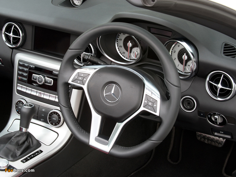 Mercedes-Benz SLK 250 AMG Sports Package UK-spec (R172) 2012 pictures (800 x 600)