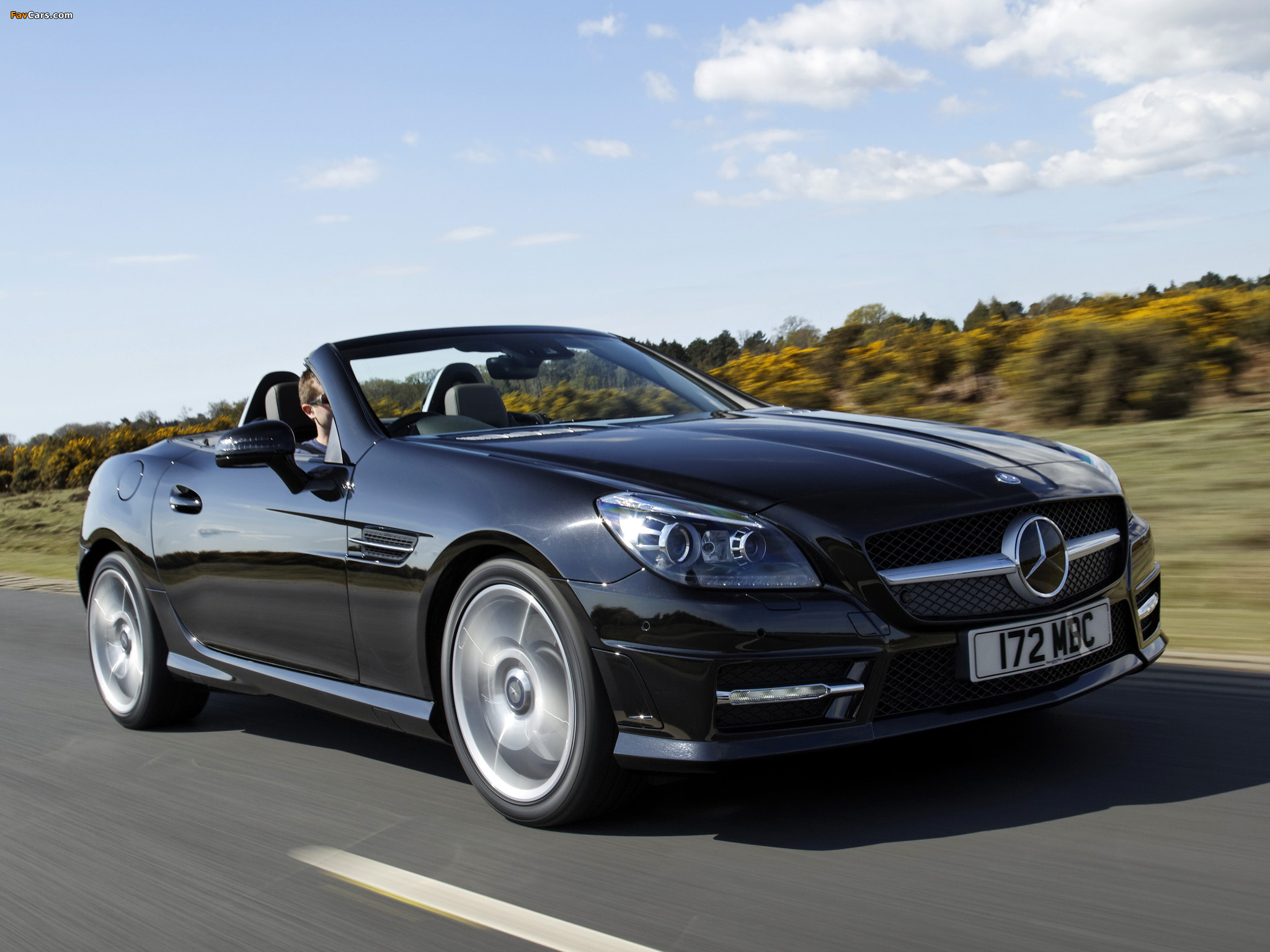 Mercedes-Benz SLK 250 CDI AMG Sports Package UK-spec (R172) 2012 pictures (2048 x 1536)