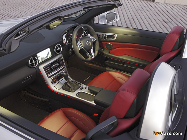 Mercedes-Benz SLK 55 AMG AU-spec (R172) 2012 pictures (640 x 480)