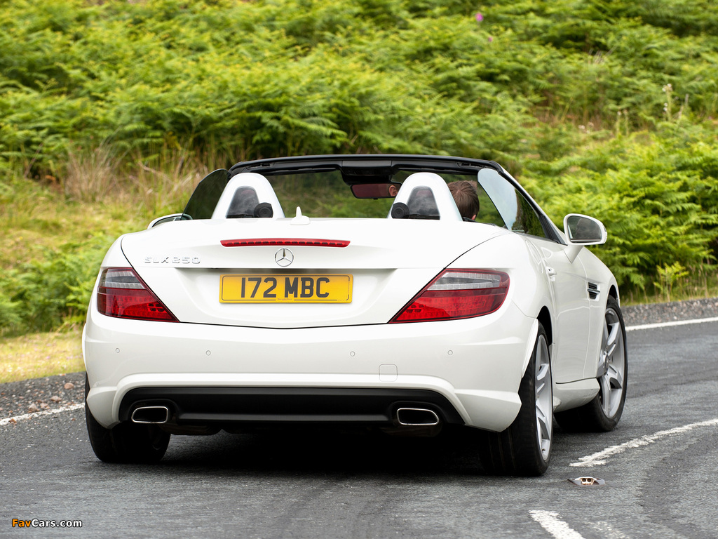 Mercedes-Benz SLK 250 AMG Sports Package UK-spec (R172) 2012 pictures (1024 x 768)