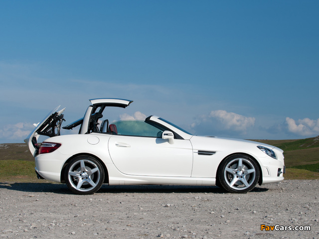 Mercedes-Benz SLK 250 AMG Sports Package UK-spec (R172) 2012 wallpapers (640 x 480)