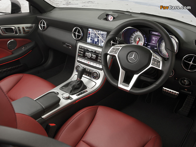 Mercedes-Benz SLK 350 AMG Sports Package AU-spec (R172) 2012 wallpapers (640 x 480)