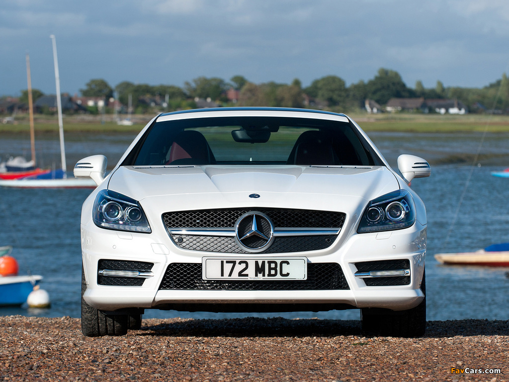 Mercedes-Benz SLK 250 AMG Sports Package UK-spec (R172) 2012 wallpapers (1024 x 768)