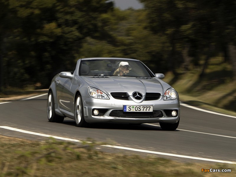 Photos of Mercedes-Benz SLK 55 AMG (R171) 2004–08 (800 x 600)