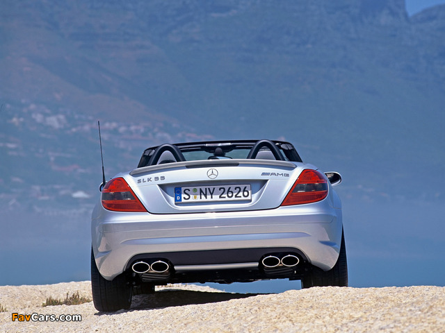 Photos of Mercedes-Benz SLK 55 AMG (R171) 2004–08 (640 x 480)