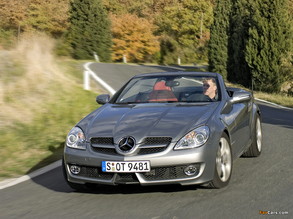 Photos of Mercedes-Benz SLK 200 Kompressor (R171) 2008–11 (1024 x 768)