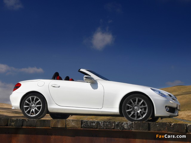 Photos of Mercedes-Benz SLK 280 UK-spec (R171) 2008–11 (640 x 480)