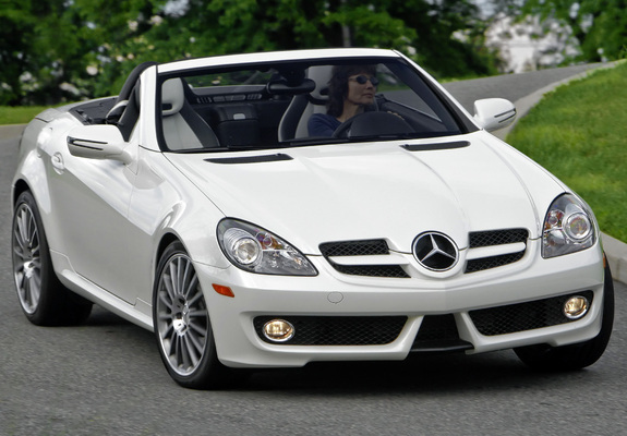 Photos of Mercedes-Benz SLK 300 Diamond White Edition US-spec (R171) 2009