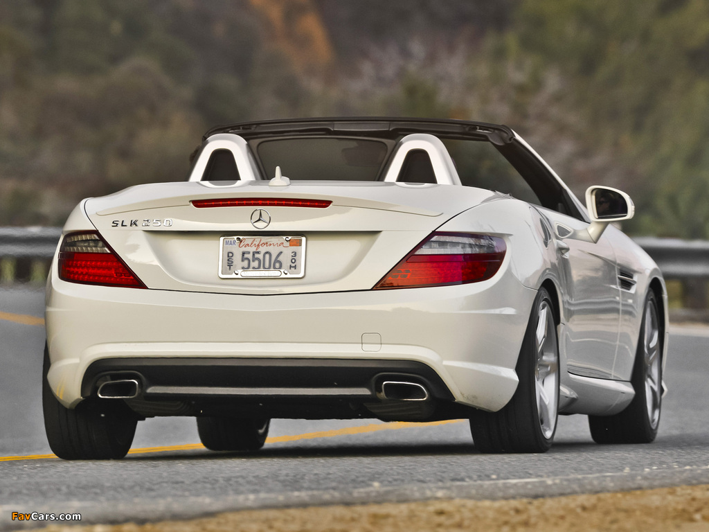 Photos of Mercedes-Benz SLK 250 AMG Sports Package US-spec (R172) 2011 (1024 x 768)