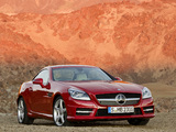 Photos of Mercedes-Benz SLK 350 AMG Sports Package (R172) 2011