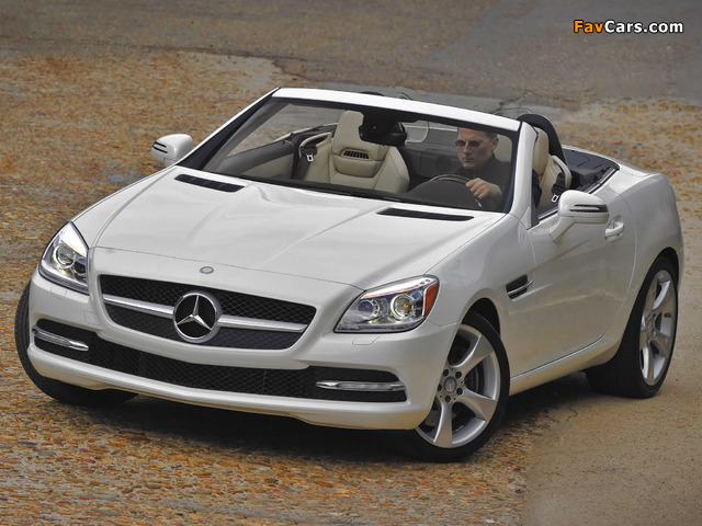 Photos of Mercedes-Benz SLK 350 US-spec (R172) 2011 (640 x 480)