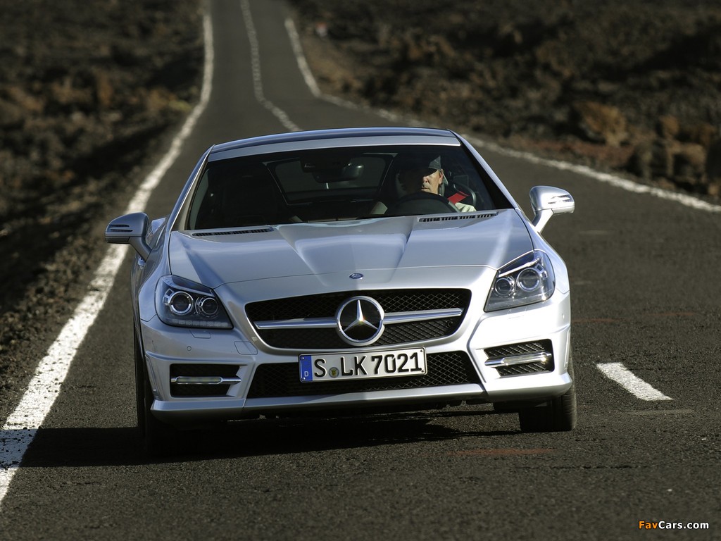 Photos of Mercedes-Benz SLK 250 AMG Sports Package (R172) 2011 (1024 x 768)