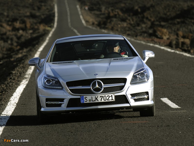 Photos of Mercedes-Benz SLK 250 AMG Sports Package (R172) 2011 (800 x 600)