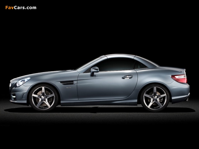 Photos of Mercedes-Benz SLK 350 AMG Sports Package (R172) 2011 (640 x 480)