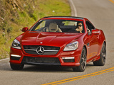 Photos of Mercedes-Benz SLK 55 AMG US-spec (R172) 2012