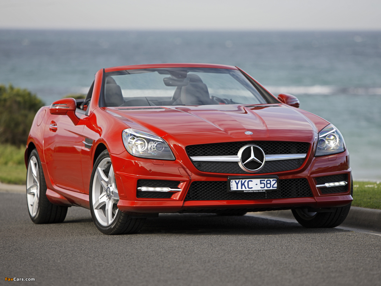 Photos of Mercedes-Benz SLK 350 AMG Sports Package AU-spec (R172) 2012 (1280 x 960)