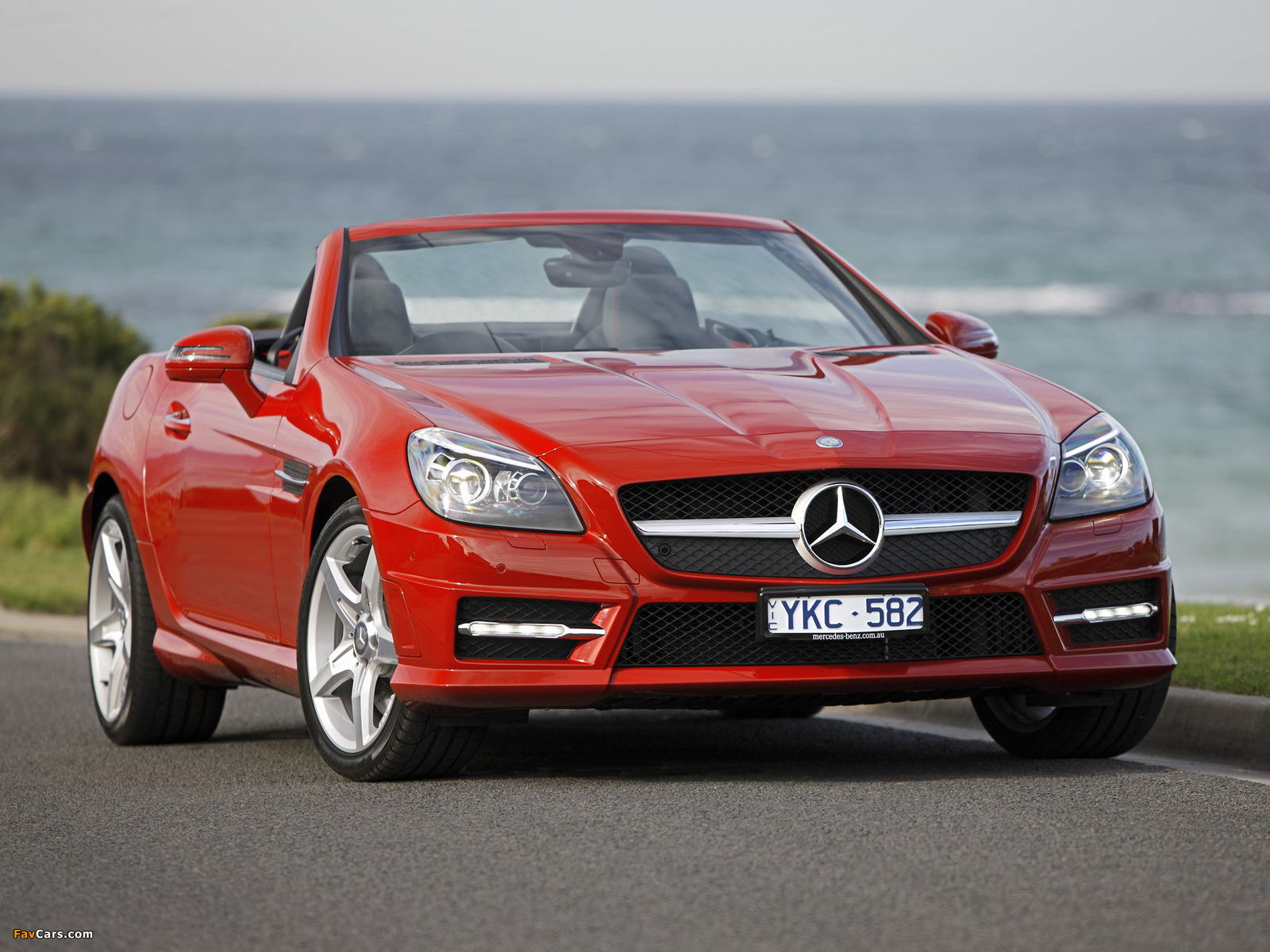 Photos of Mercedes-Benz SLK 350 AMG Sports Package AU-spec (R172) 2012 (1600 x 1200)