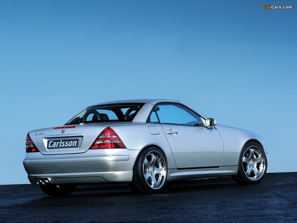 Pictures of Carlsson Mercedes-Benz SLK-Klasse (R170) 2000–04 (1024 x 768)