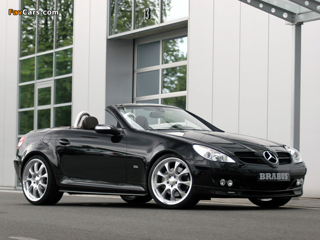 Pictures of Brabus Mercedes-Benz SLK-Klasse (R171) 2004–07 (640 x 480)