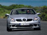 Pictures of Mercedes-Benz SLK 55 AMG (R171) 2004–08