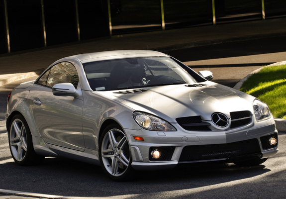 Pictures of Mercedes-Benz SLK 55 AMG US-spec (R171) 2008–11